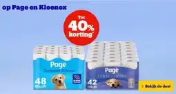 Bol.com Op page en kleenex aanbieding