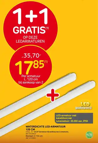 BricoPlanit Waterdichte Led Armatuur aanbieding