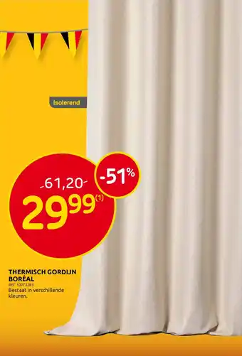 Thermisch Gordijn Boréal