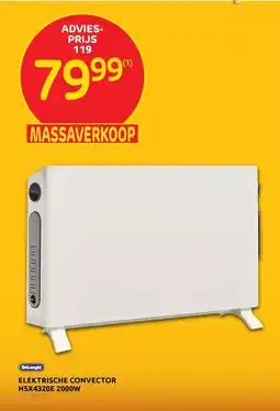 BricoPlanit DeLonghi Elektrische Convector HSX4320E aanbieding