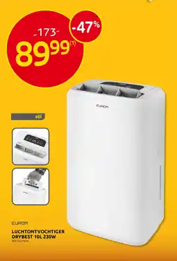 BricoPlanit Eurom Luchtontvochtiger Drybest aanbieding