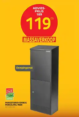 BricoPlanit Pakketbrievenbus Parcelpal 9000 aanbieding