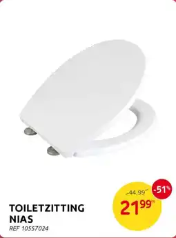BricoPlanit Toiletzitting Nias aanbieding