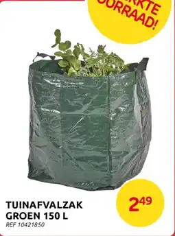 BricoPlanit Tuinafvalzak Groen aanbieding
