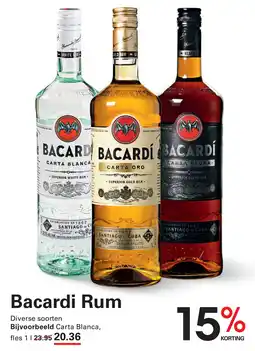 Sligro-M Bacardi Rum aanbieding
