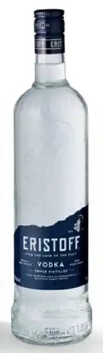 Sligro-M Eristoff Vodka Triple Distilled aanbieding