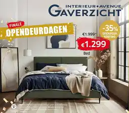 Gaverzicht Bed aanbieding