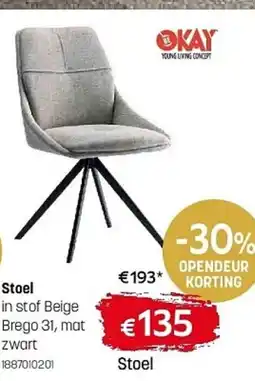 Gaverzicht Stoel aanbieding