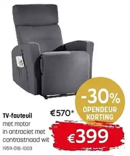 Gaverzicht TV-fauteuil aanbieding