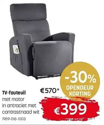 Gaverzicht TV-fauteuil aanbieding