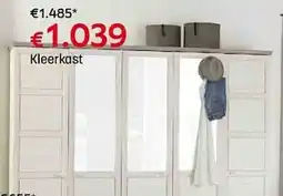 Gaverzicht Kleerkast aanbieding