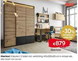 Gaverzicht Kleerkast aanbieding