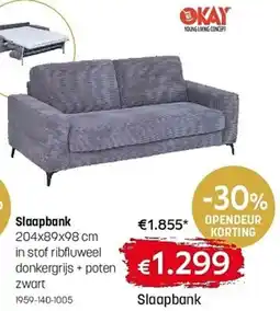 Gaverzicht Slaapbank aanbieding