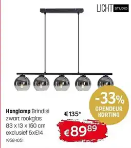 Gaverzicht Licht studio Hanglamp aanbieding