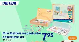 Action Mini Matters magnetische educatieve set aanbieding