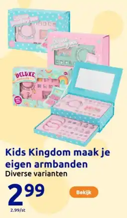 Action Kids Kingdom maak je eigen armbanden aanbieding