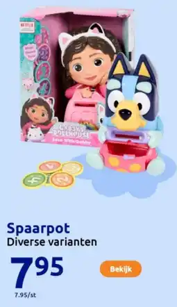 Action Spaarpot aanbieding