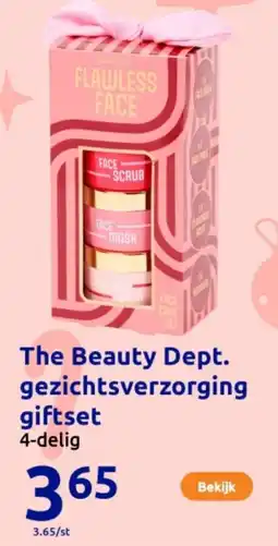 Action The Beauty Dept. gezichtsverzorging giftset aanbieding