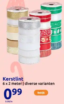 Action Kerstlint aanbieding