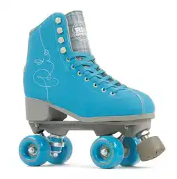 Decathlon Rolschaatsen Quad Signature Blauw aanbieding