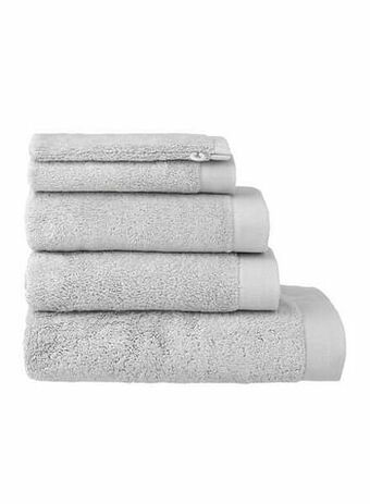 HEMA HEMA Handdoeken - Hotel Extra Zacht Lichtgrijs (lichtgrijs) aanbieding