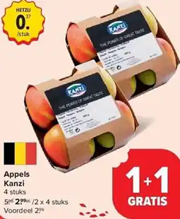 Carrefour Appels Kanzi aanbieding