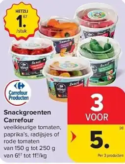 Carrefour Snackgroenten Carrefour aanbieding