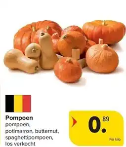 Carrefour Pompoen aanbieding