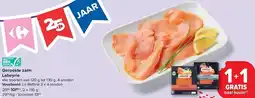 Carrefour Gerookte zalm Labeyrie aanbieding