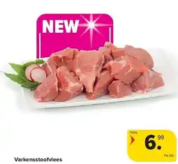 Carrefour Varkensstoofvlees aanbieding