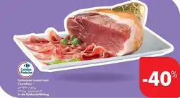 Carrefour Italiaanse rauwe ham Carrefour aanbieding