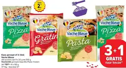 Carrefour Kaas geraspt of in blok Vache Bleue aanbieding