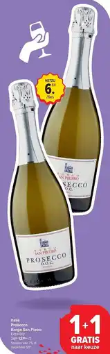 Carrefour Italië Prosecco Borgo San Pietro aanbieding