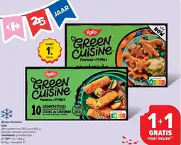 Carrefour Green Cuisine Iglo aanbieding