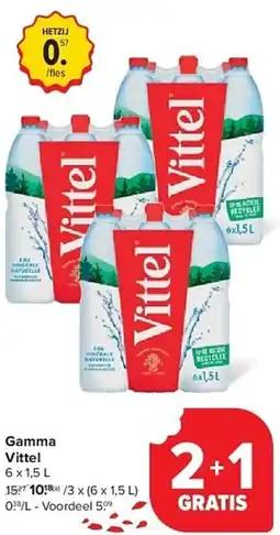 Carrefour Gamma Vittel aanbieding