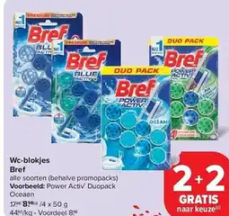 Carrefour Wc-blokjes Bref aanbieding