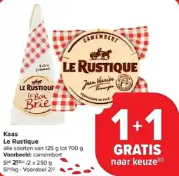 Carrefour Kaas le Rustique aanbieding