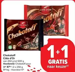 Carrefour Chokotoff Côte d'Or aanbieding