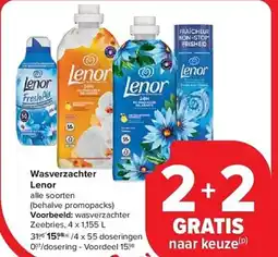 Carrefour Wasverzachter Lenor aanbieding