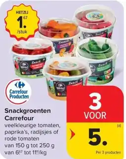 Carrefour Market Snackgroenten Carrefour aanbieding