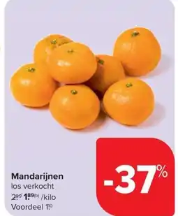Carrefour Market Mandarijnen aanbieding