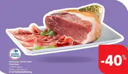 Carrefour Market Italiaanse rauwe ham Carrefour aanbieding