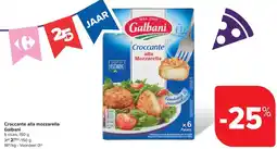 Carrefour Market Croccante alla Mozzarella Galbani aanbieding