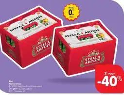 Carrefour Market Bier Stella Artois aanbieding