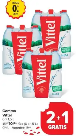 Carrefour Market Gamma Vittel aanbieding