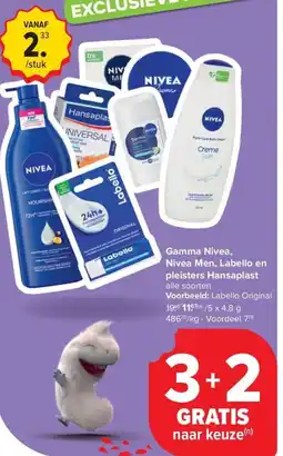 Carrefour Market Nivea Men, Labello en pleisters Hansaplast aanbieding