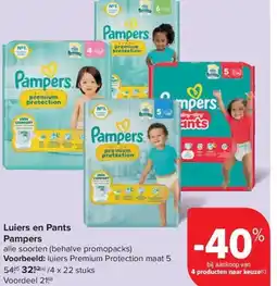Carrefour Market Luiers en Pants Pampers aanbieding