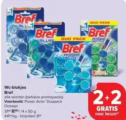 Carrefour Market Wc-blokjes Bref aanbieding