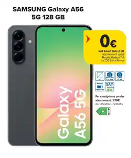 Carrefour SAMSUNG Galaxy A56 5G 128 GB aanbieding