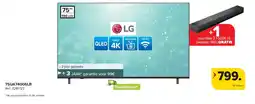 Carrefour LG 75UA74006LB 4K TV aanbieding